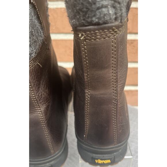 Men\'s Timberland Brown Leather Boots Size 9 main image 5